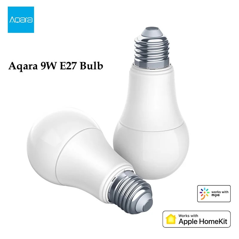 

Aqara Smart LED Bulb Zigbee 9W E27 2700K-6500K White Color Smart Remote Bulb Light Work For HomeKit MI Home App Smart Lamp