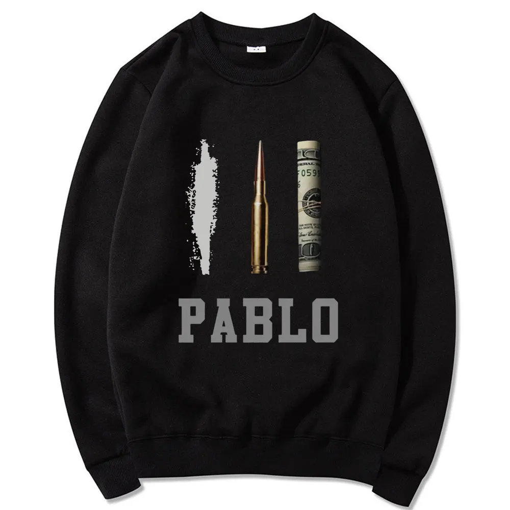 

Hot Sale New Men's Tracksuit Pablo Escobar Medellin Scarface Sweatshirt Streetwear Funny Cotton Sportswear Hip Hop Harajuku Tops