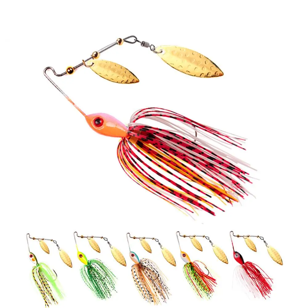 

1 Pcs Luya Bait Bearded Guy Fake Bait 13g 17g Sequin Bait Fake Fish Artificial Bait Metal Composite Sequin Bait Swinging Device