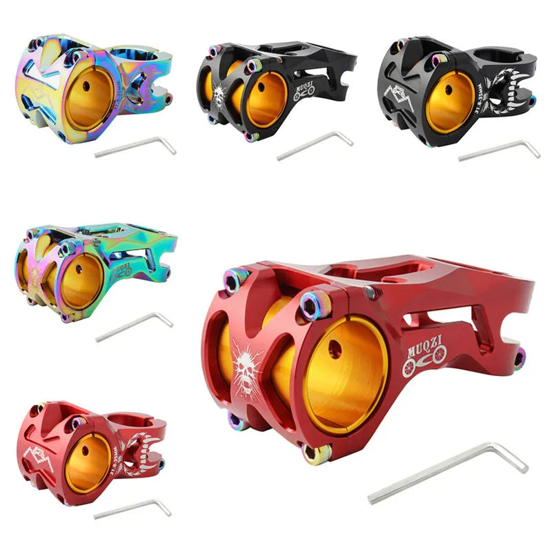 

MTB Mountain Bicycle Rise Up Track Road Bike Clamp Stem Fit Alloy Aluminum Handlebar Stem Bike Part