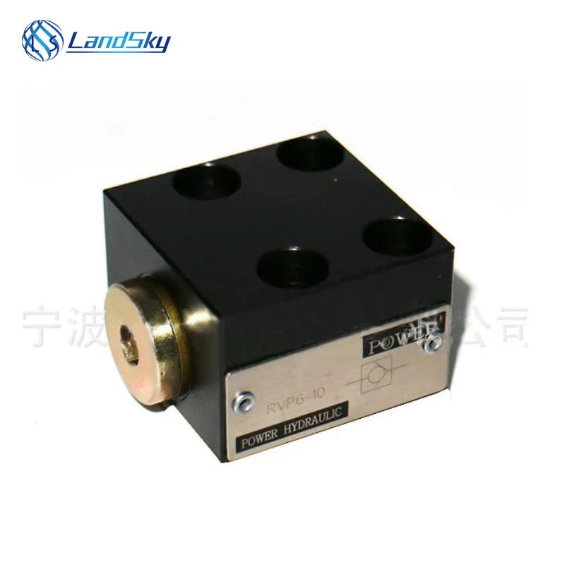 

Hydraulic System Flapper Check Valve RVP6-10 Industrial S Directional Control Operation