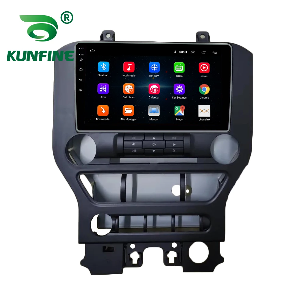 Автомобильный радиоприемник для Ford Mustang2015 2020basic VersionOctaCore Android 10 0 автомобильный DVD