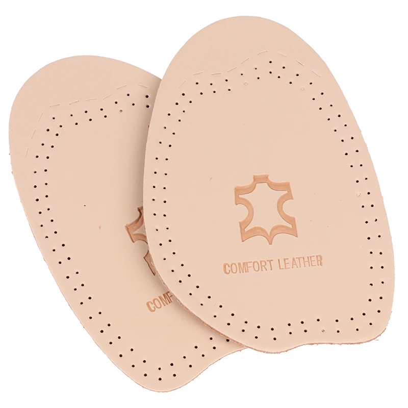 1 пара мягкие стельки для обуви на высоком каблуке кожаные ног уплотненные