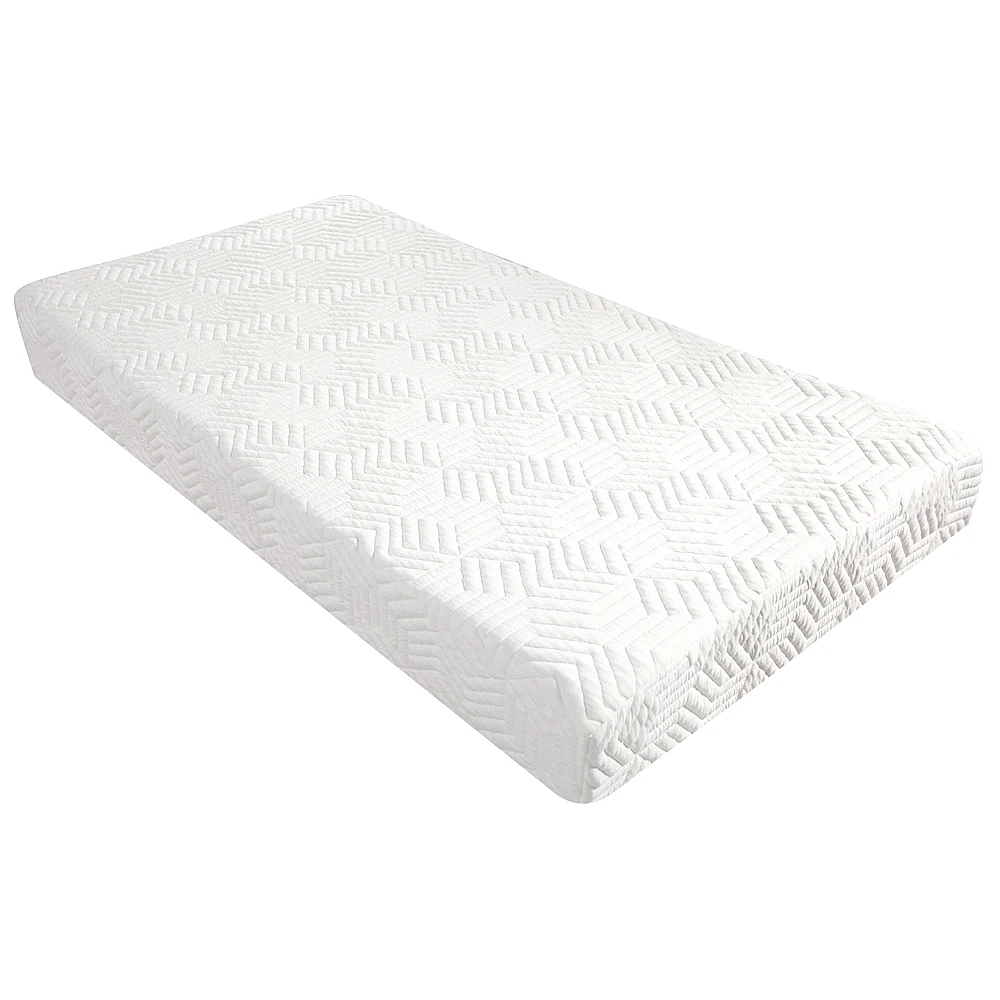 

【US Warehouse】 8" Three Layers Cool Medium High Softness Cotton Mattress with 2 Pillows Twin Size (Mattress) Shippin USA