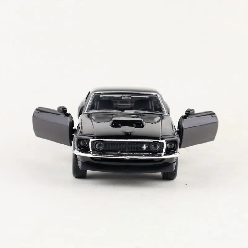 WELLY игрушка/модель литая автомобиля/Масштаб 1:36/1969 Ford Mustang Boss 429 игрушка/тяговый