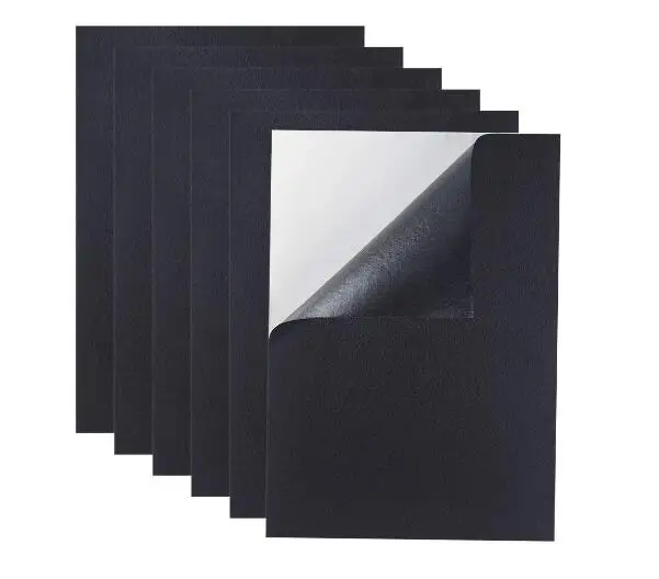 10 шт. самоклеящиеся черные фетровые листы толщина 2 мм|Самоклеящаяся Бумага| |