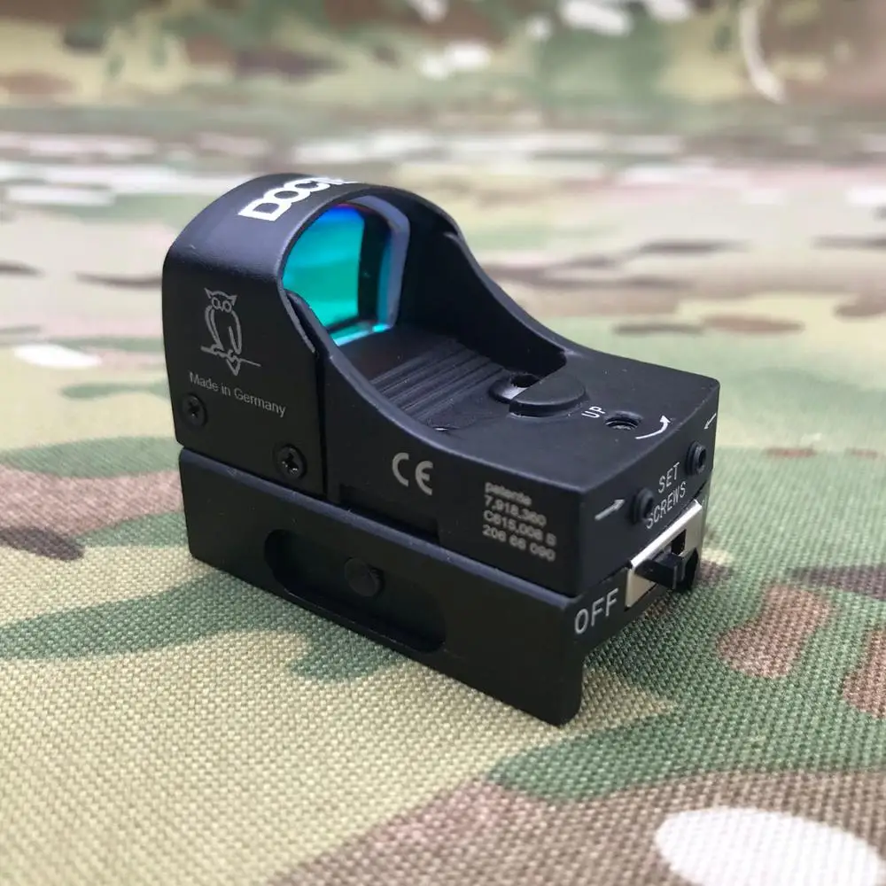 DOC Mini Red Dot Sight голографический точечный прицел с 20 мм Рельсом ласточкин хвост для