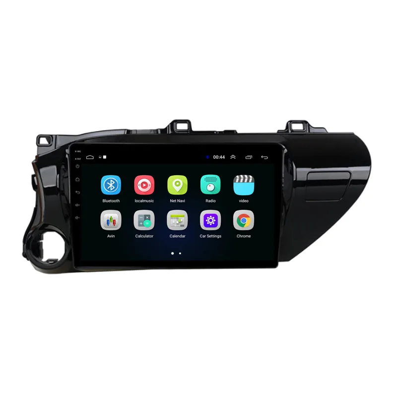 Android 8,1 quad core Fit TOYOTA Hilux-Автомобильный dvd-плеер навигация gps радио