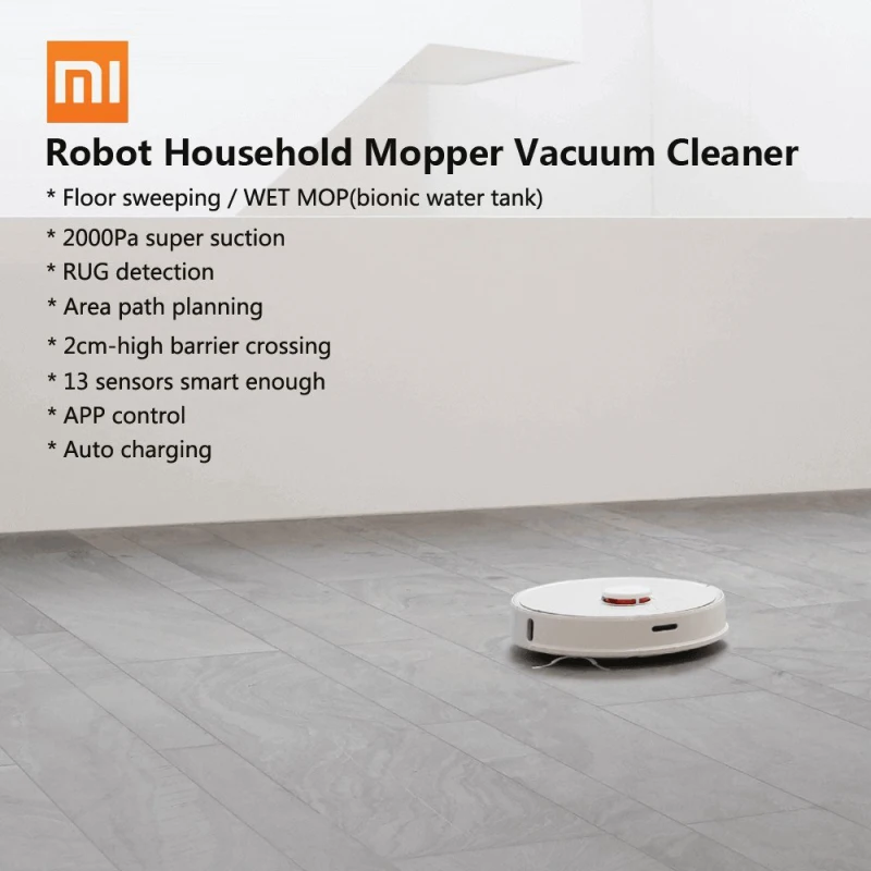 Roborock S50 XIAOMI пылесос 2 умный планируемый Wifi влажный сухой MIJIA робот домашний автоматический для уборки пыли стерилизовать Швабра