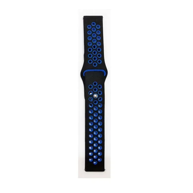 22 мм силиконовый браслет ремешок для Huami Amazfit GTR 47 мм Pace Stratos сменный спортивный ремешок для huawei Watch GT Honor Magic Dream - Цвет: Style 1-Black Blue