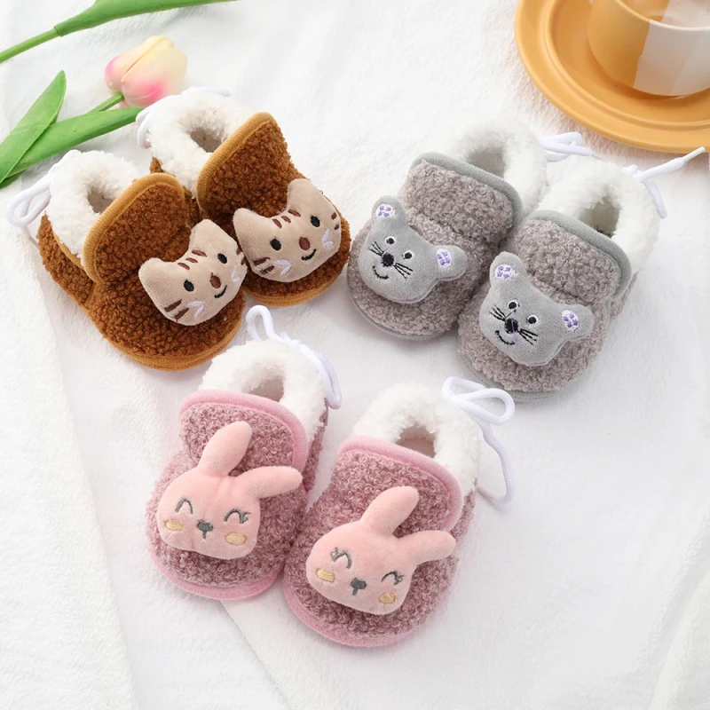 

Infant Toddler Kid Girls Boy Soft Shoes Newborns Baby Shoes Cute Crystal Flower Soles Crib Shoes First Walkers