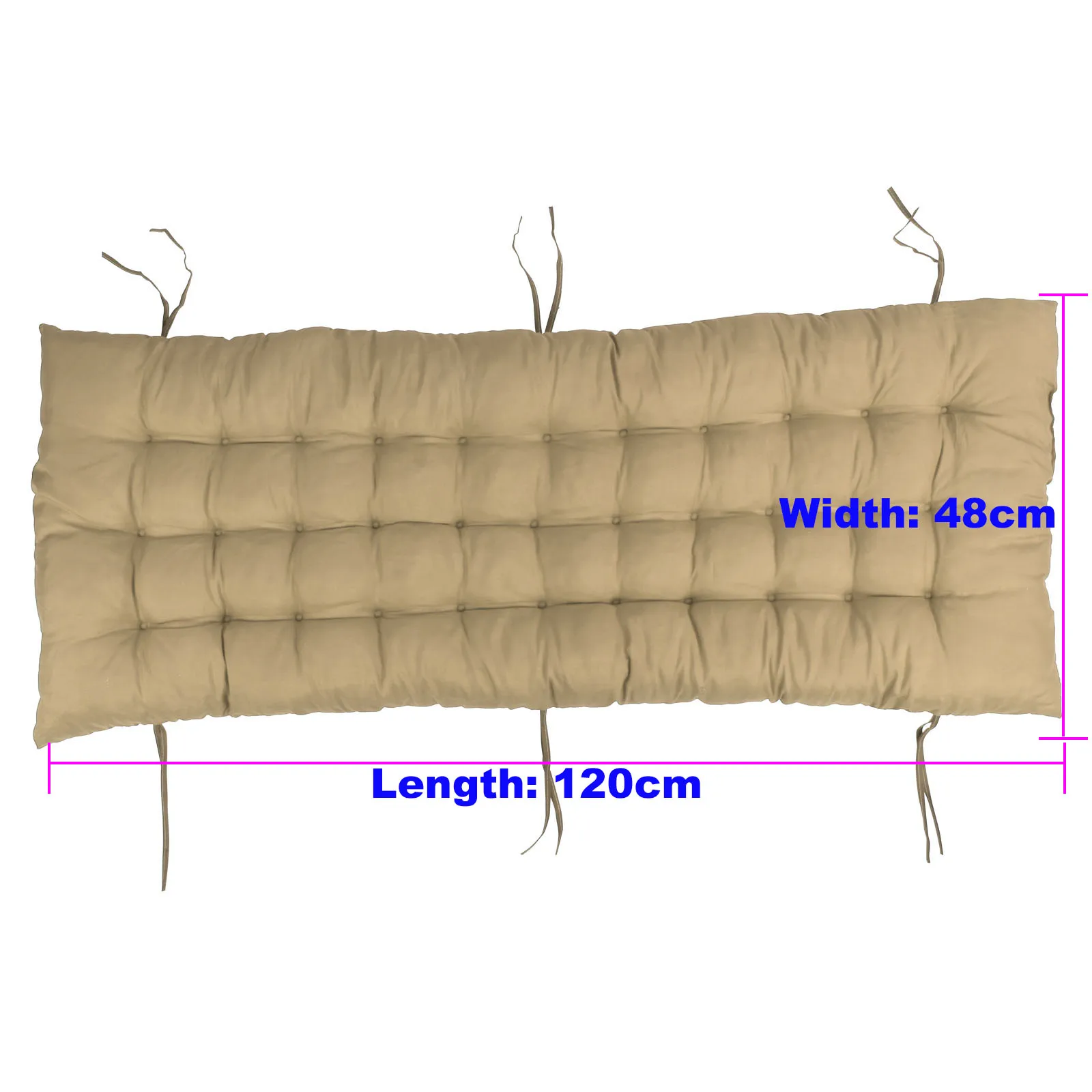 Мягкое хлопковое Сменное кресло подушка садовый шезлонг шезлонг|Подушка| |