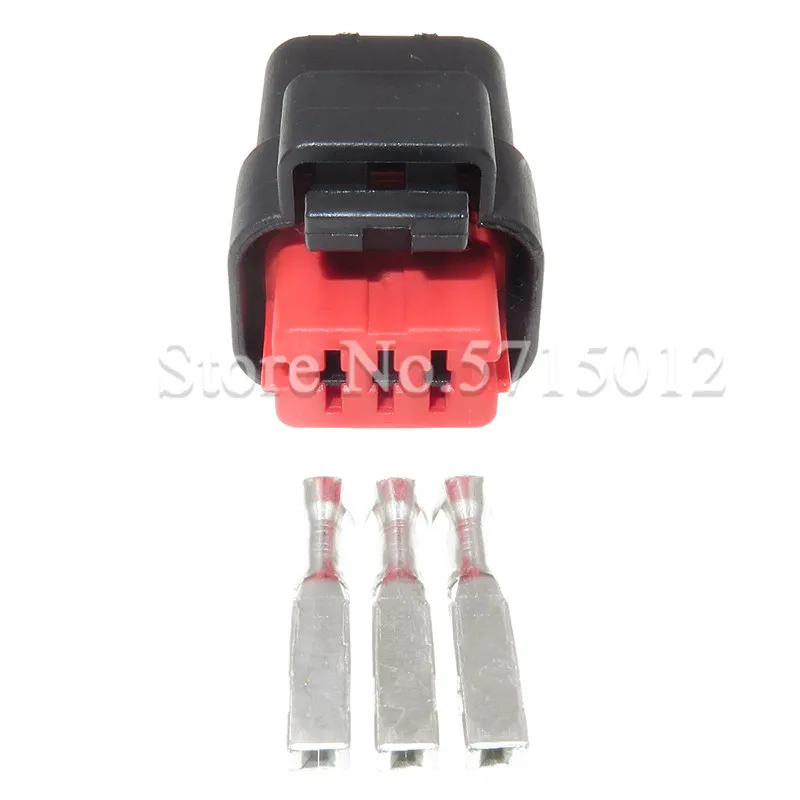 

3 Hole Automotive Electrical Water Temperature Sensor Plug Female Waterproof Car Connector