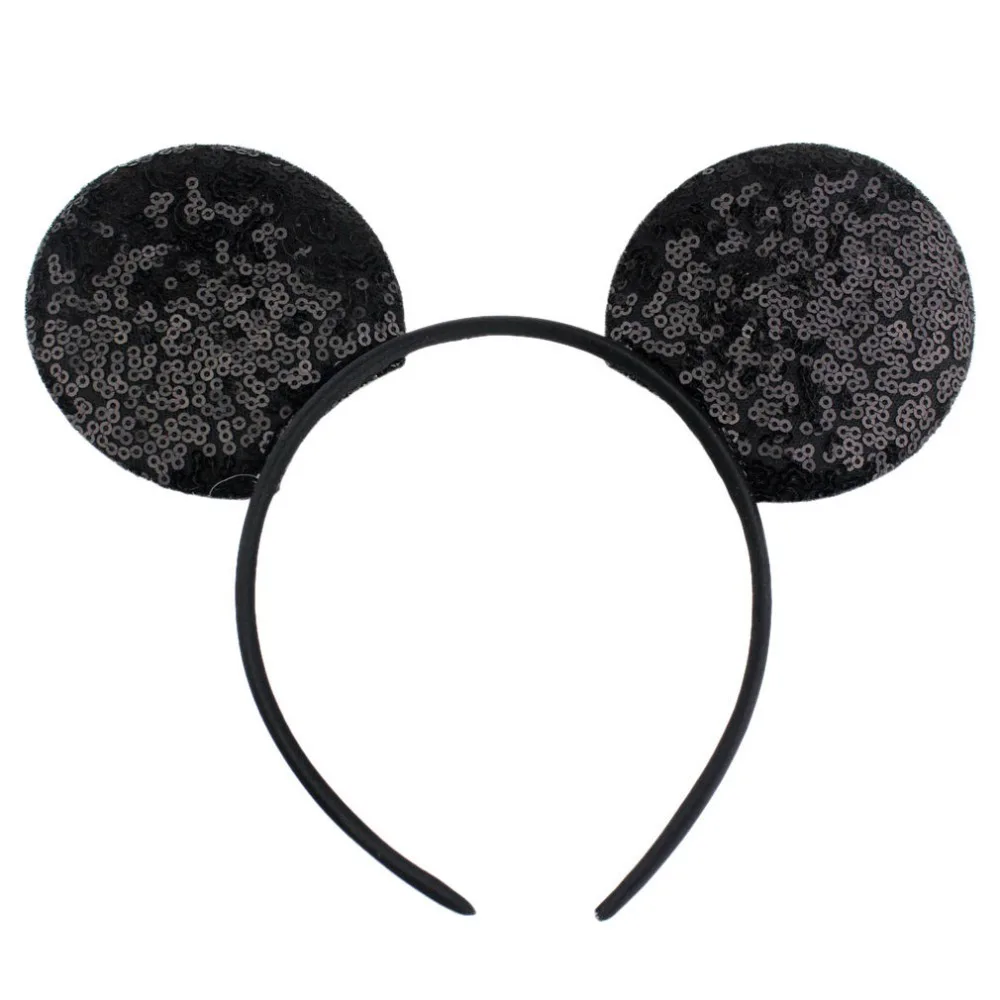 Зимний головной убор с блестками и ушками для женщин мальчиков зимний узлом