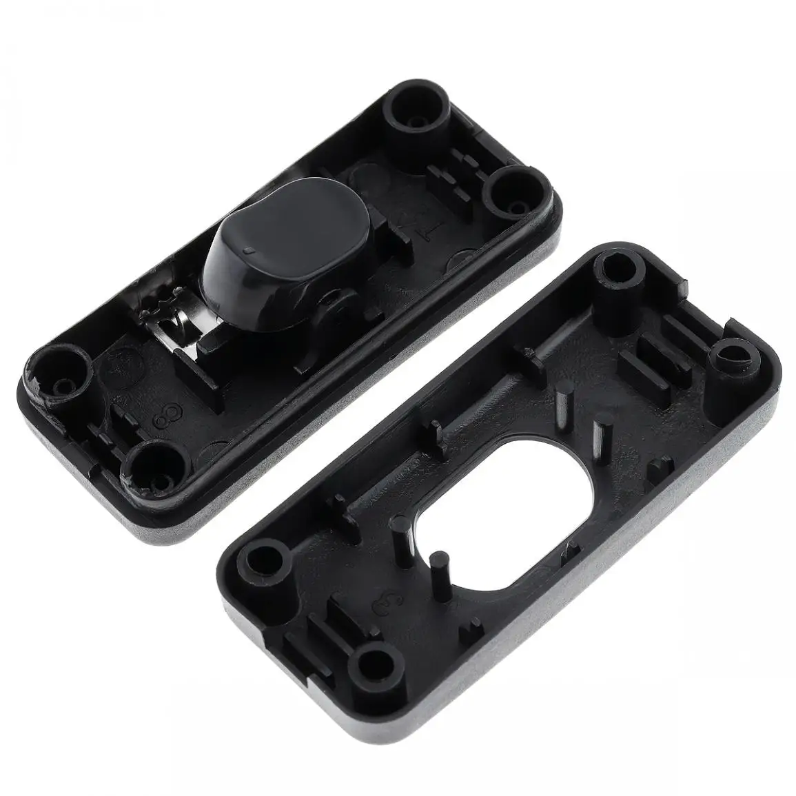 Черно-белый переключатель 303 с направляющей кнопкой клавишный настольная лампа