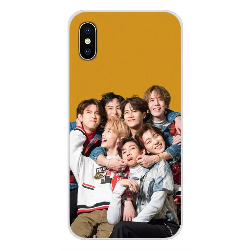 For LG G3 G4 Mini G5 G6 G7 Q6 Q7 Q8 Q9 V10 V20 V30 X Power 2 3 K10 K4 K8 2017 Accessories Phone Cases Covers Boy Group Kpop GOT7 | Мобильные