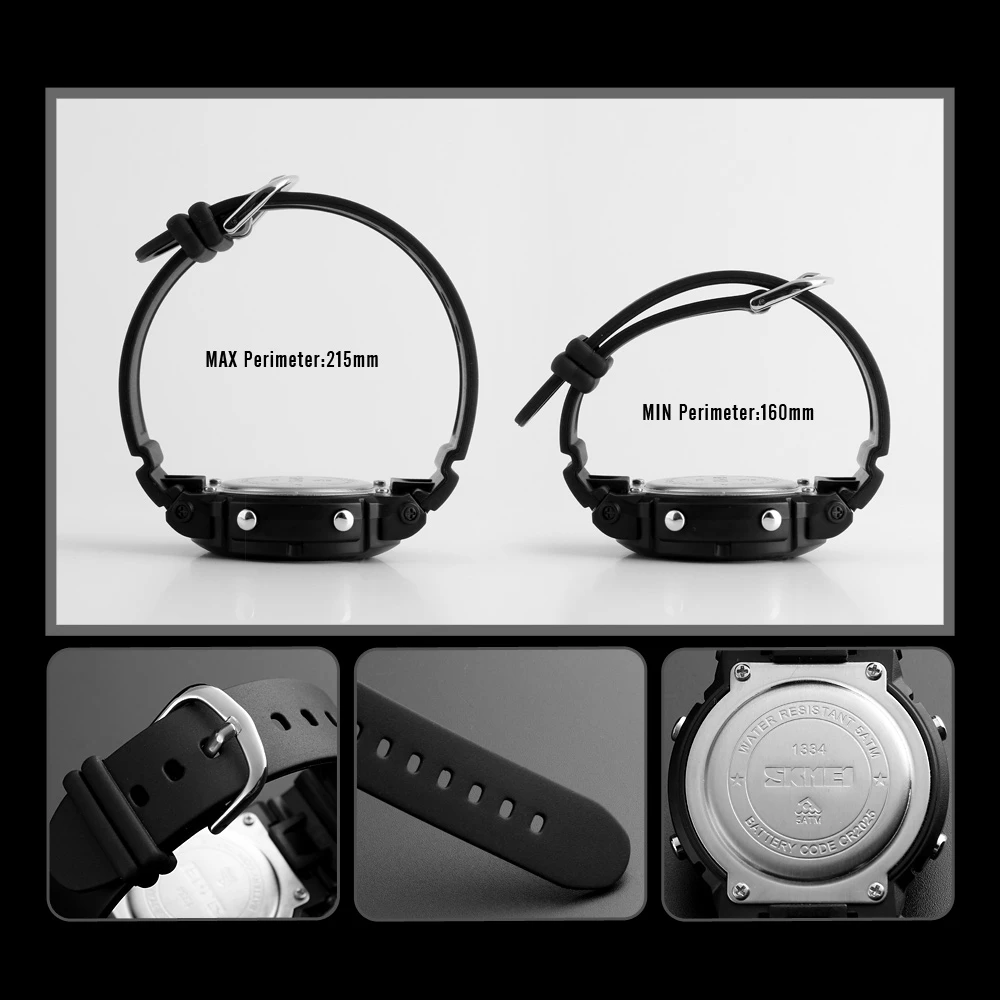 

SKMEI Fashion Outdoor Sport Women Watch Waterproof Chrono Ladies Watches Alarm Digital Wristwatches Relogio Feminino