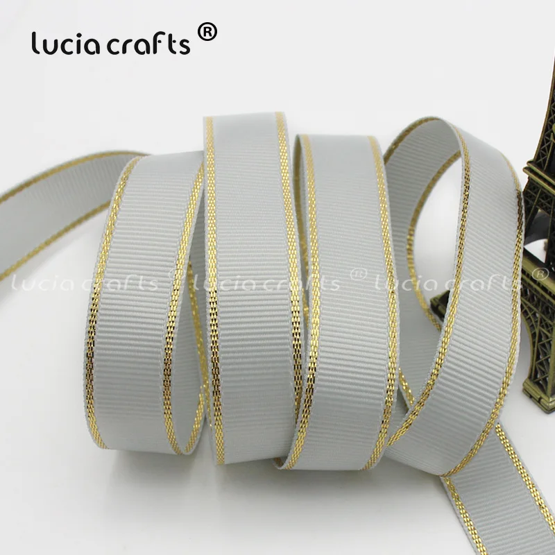 Lucia crafts 6/10/15/25 мм твердая цветная корсажная лента поделки своими руками шитьё вручную Материал вечерние Свадебные украшения T0401