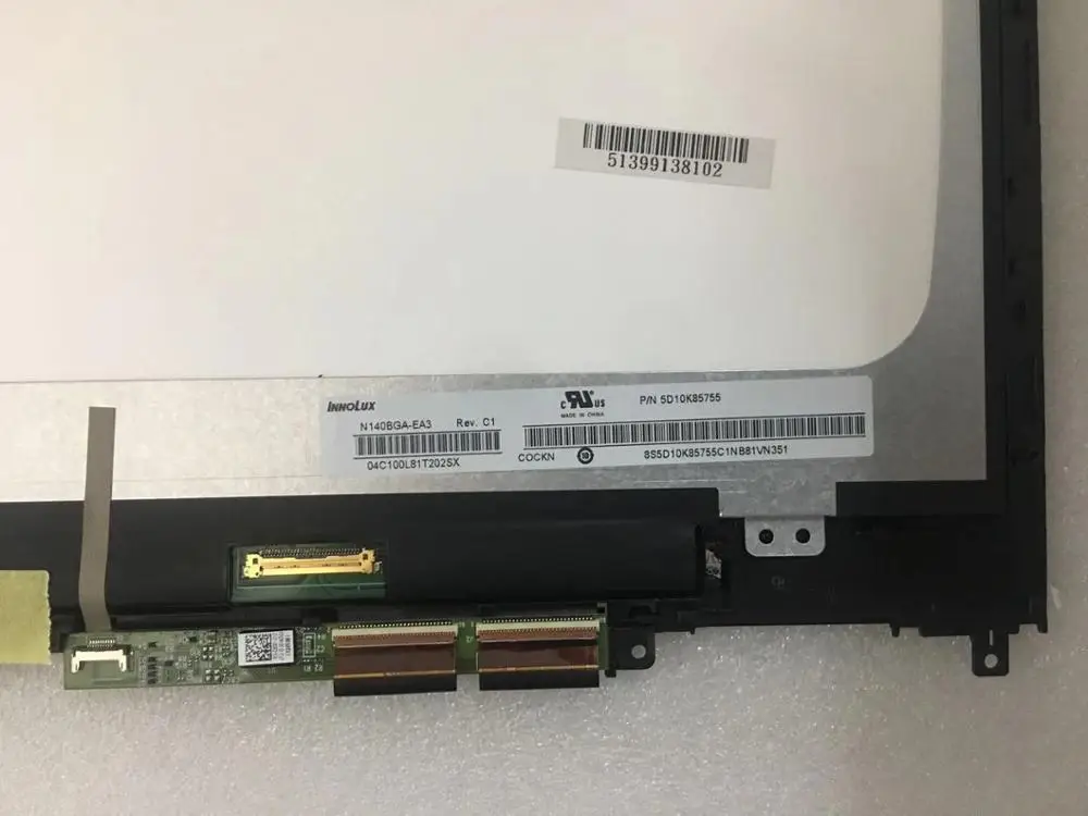 ЖК-дисплей в сборе для Lenovo FLEX 4-14 1470 1480 1435 Йога 510- 14ISK сенсорный экран дигитайзер