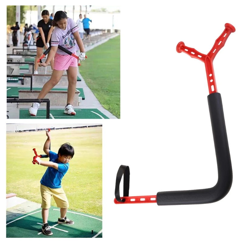 

Golf Spinner Durable Plane Motion Correct Synthetic Swing Train-er Practice Corrector Synthetic Swing Train-er Practice