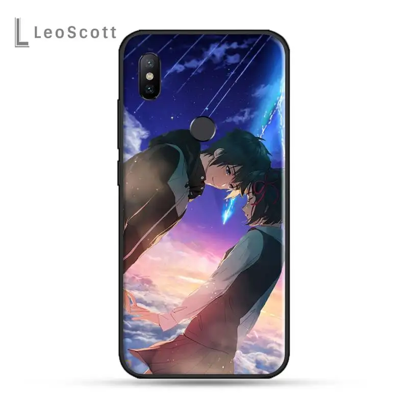 

Anime Your Name Kimi no Na wa Phone Case For xiaomi Redmi 5 5A plus 7A 8 note 2 3 4 5 5A 6 7 GO K20 A2