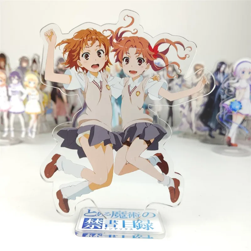 Аниме Toaru Kagaku no Railgun фигурка игрушка для Aru Majutsu Index Misaka Mikoto акриловая кукла 15 см