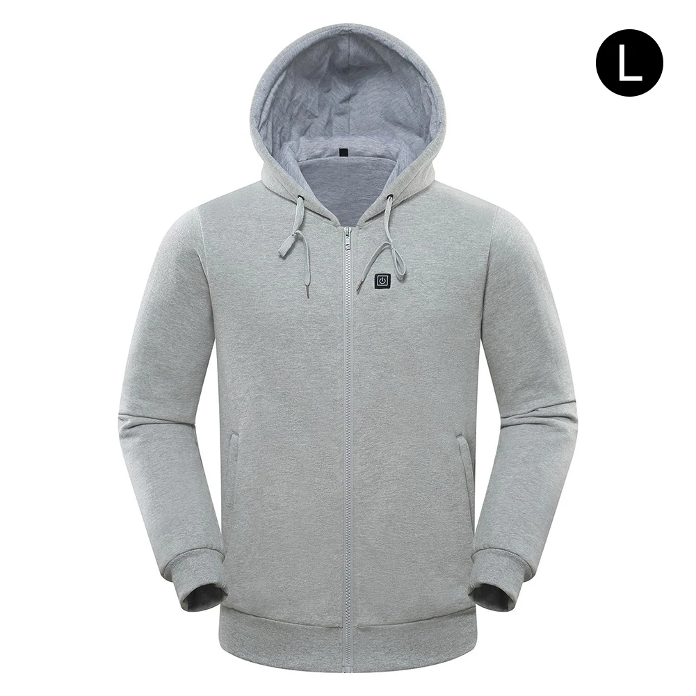 

Heated Hoodie Temperature Controllable Fleece Hooded Sweatshirt For Men And Women