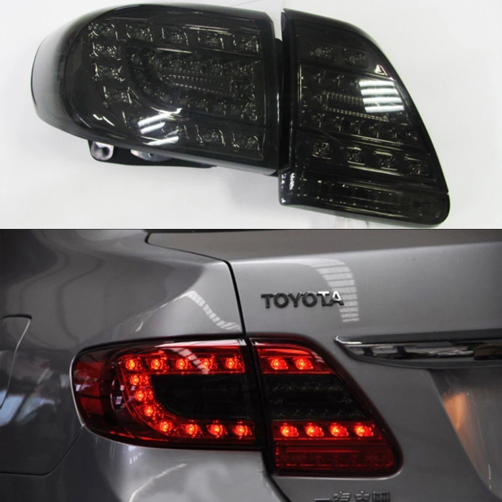 4 предмета для Защитные чехлы сидений сшитые специально Toyota Corolla Altis светодиодный