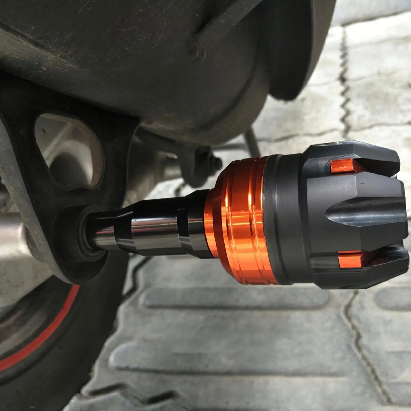 

Motorcycle Anti-Drop Stick Pedal Straddle Aluminum Alloy Metal Scooters Protective Anti-Drop Gadgets Motorbike Accessories