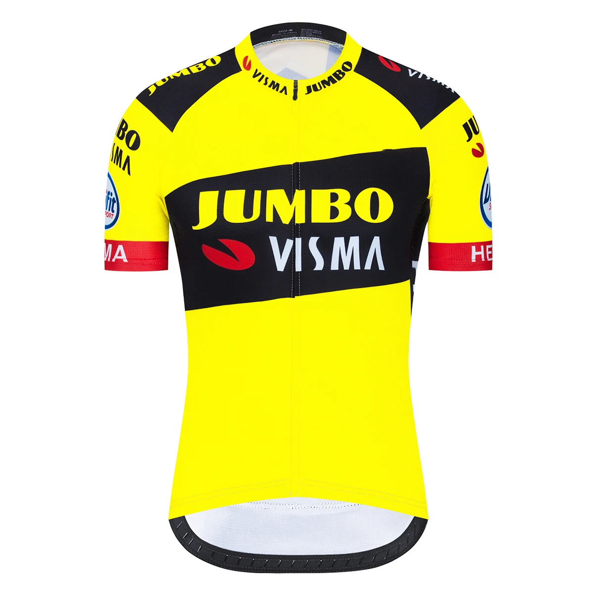 

New Lotto Yellow Summer Mens Cycling Jerseys Breathable Bike Clothing MTB Ropa Ciclismo Bicycle JUMBO Pro Team