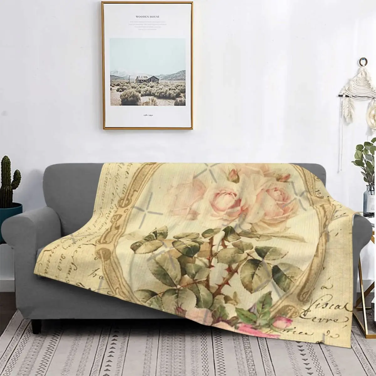 

Manta elegante desgastada bonita, colcha para cama a cuadros, toalla, manta con capucha, colcha de verano