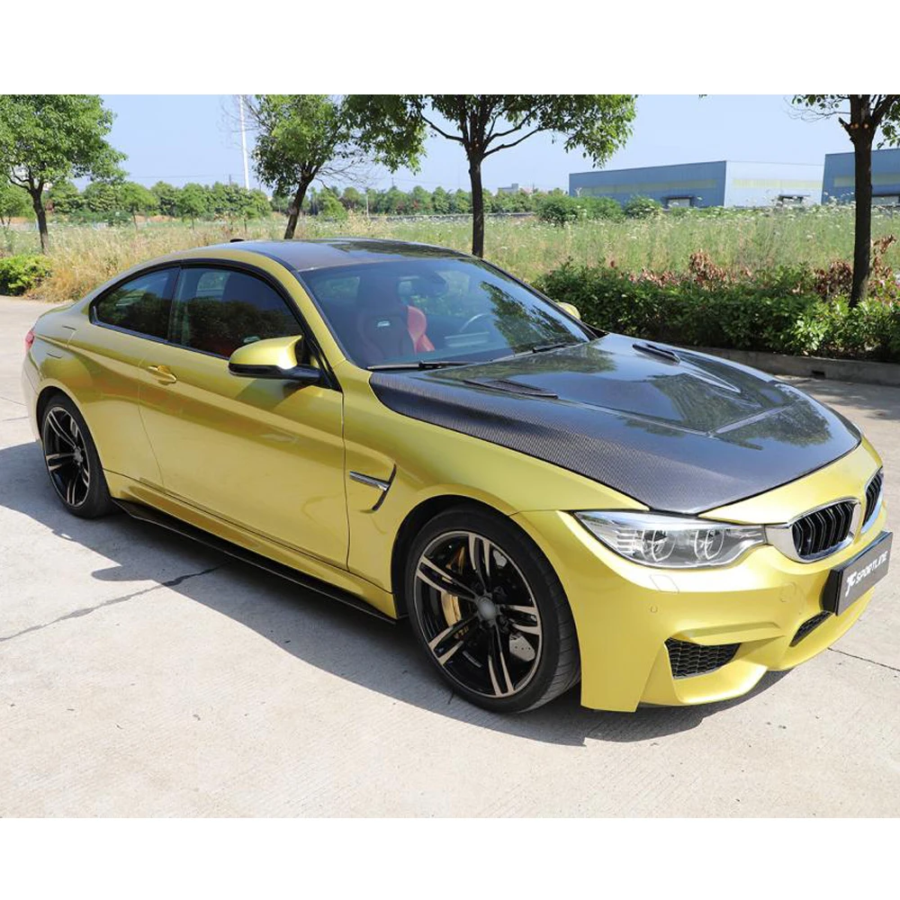 Универсальные боковые юбки для бампера BMW G30 E60 F30 Mercedes-Benz ClA AMG VW Touareg углеродное