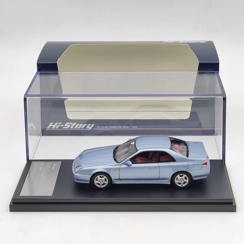 

1/43 Hi-Story For Honda PRELUDE SiR 1996 HS323SL Silver Resin Model Car Edition Collection