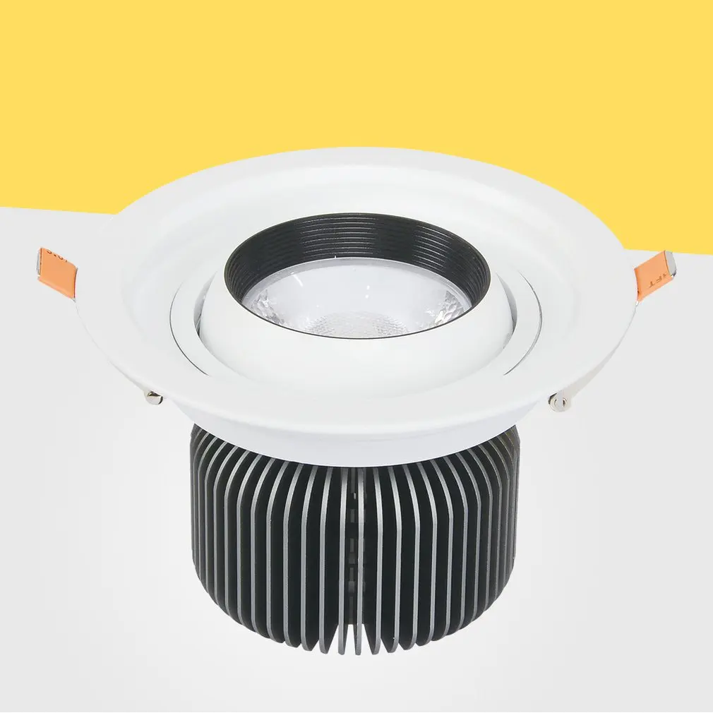 ICOCO Ceiling Light Led Hotel Spotlight Cob Adjustable Background Wall Restaurant Store Clothing | Лампы и освещение