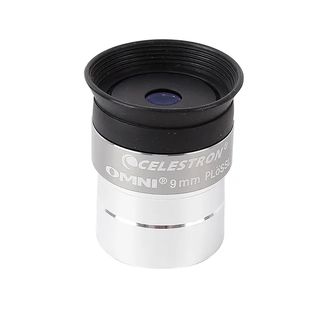 omni 9mm Celestron omni 4 мм 6 мм 9 мм 12 мм 15 мм 32 мм 40 мм и 2x окуляр и линза Барлоу полностью многослойный металлический астрономический телескоп - Цвет: omni 9mm