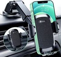 humixx car phone holder mount military grade super suction stable universal hands free cell phone holder for car dashboard
