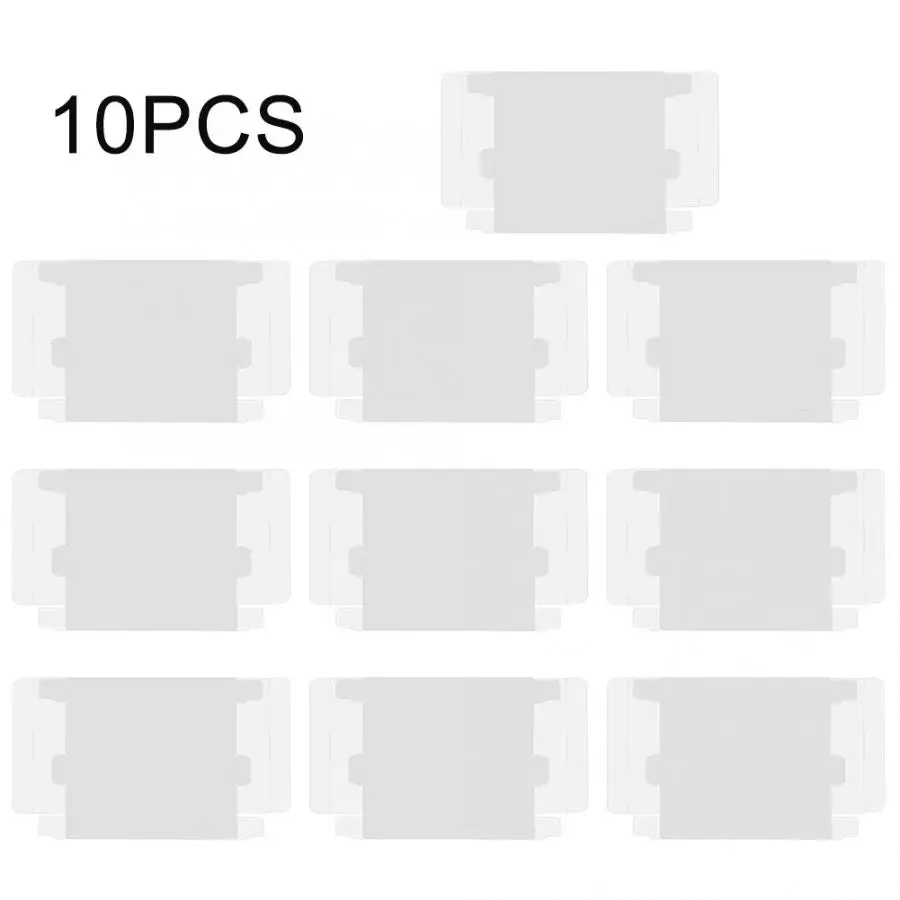 Прозрачный защитный чехол для картриджа Game Boy GBA в коробке 10 шт.|Запасные части| |