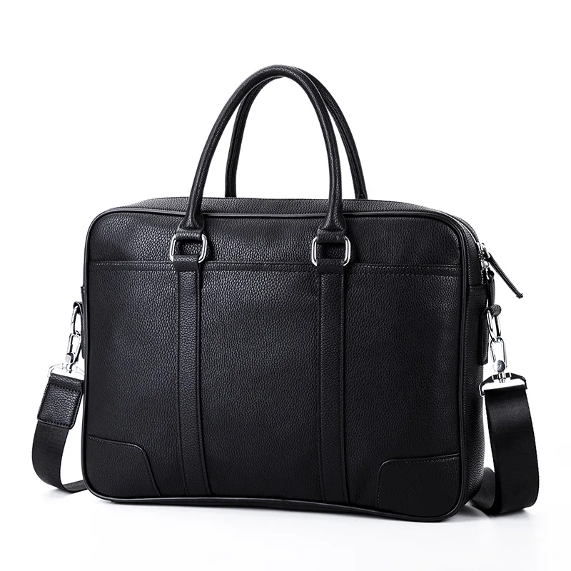 Дизайнерский мужской портфель Высококачественная кожаная сумка на плечо