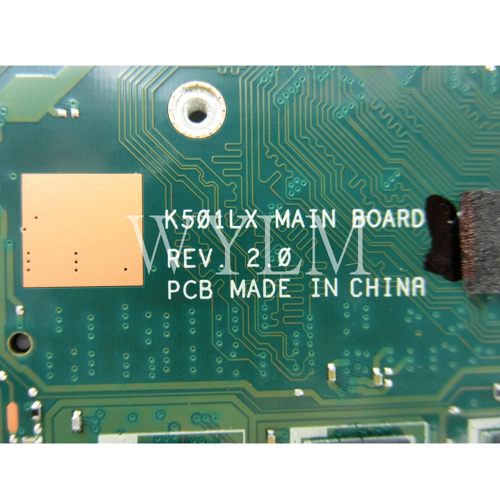 K501LX i5-5200 Процессор GTX950M 2 ГБ 4 Оперативная память Материнская плата Asus K501L K501LB K501LN