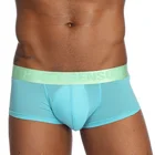 Новинка, сексуальные боксеры, мужское нижнее белье, дышащие трусы cueca, u-образные боксерские шорты для геев, нижнее белье, однотонные мужские трусы