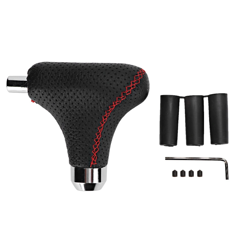 

Universal Manual Automatic Shift Knob Head with Button Modification Accessory