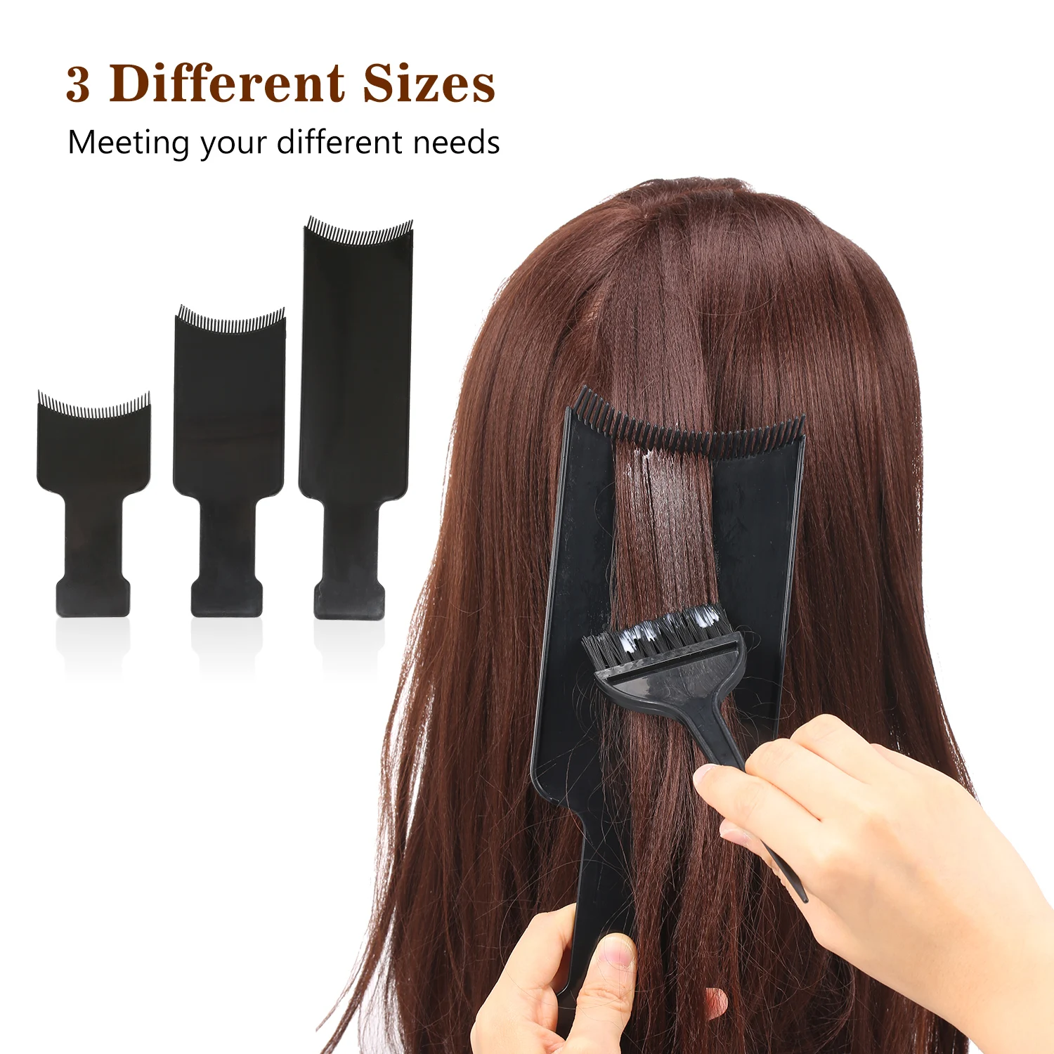 4 шт. Набор для смешивания цвета волос доски окрашивания инструменты