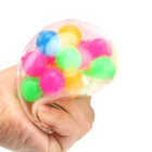 Регулируемый цветной мяч для снятия стресса в офисе