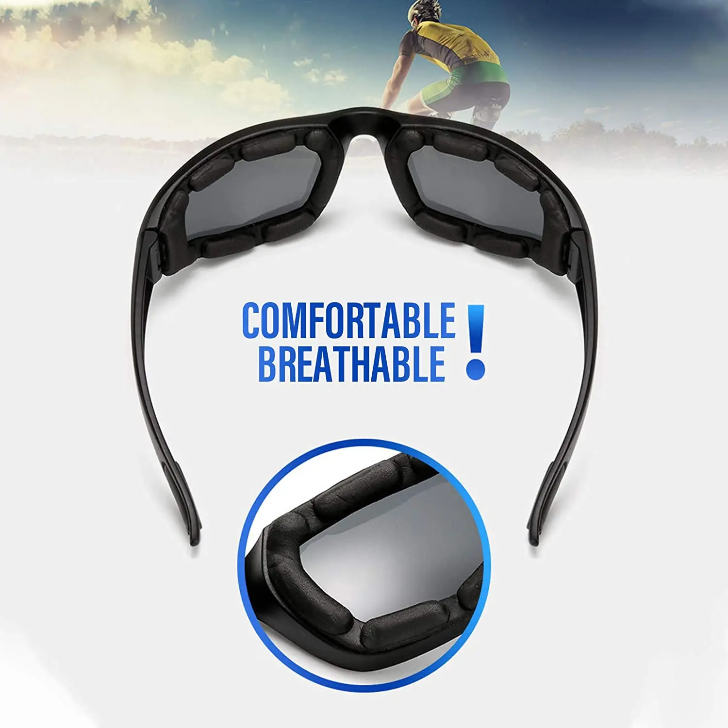 Модные мотоциклетные очки для гонок антибликовые ветрозащитные винтажные