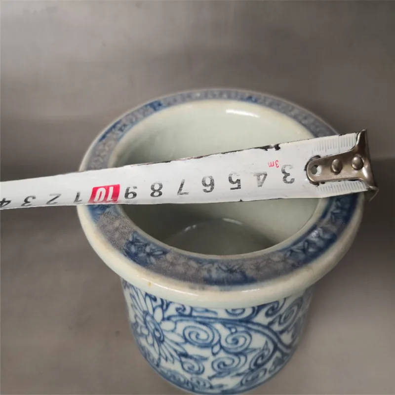 Chinese Old Porcelain Blue And White Flowerpot | Дом и сад