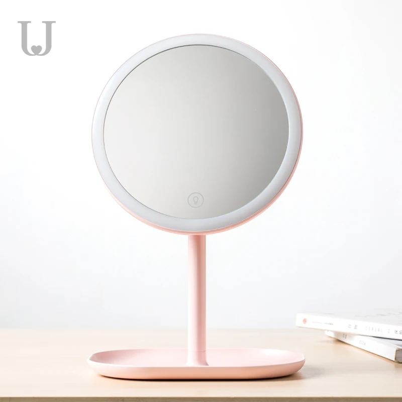 

Xiaomi Youpin Jordan&Judy LED Makeup mirror Touch control LED natural Fill Light Cosmetic Vanity Mirror Adjustable Storage Base