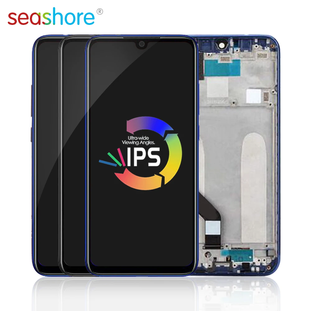 Оригинальный ЖК дисплей 6 3 дюйма для Xiaomi Redmi Note 7 сенсорный экран дигитайзер