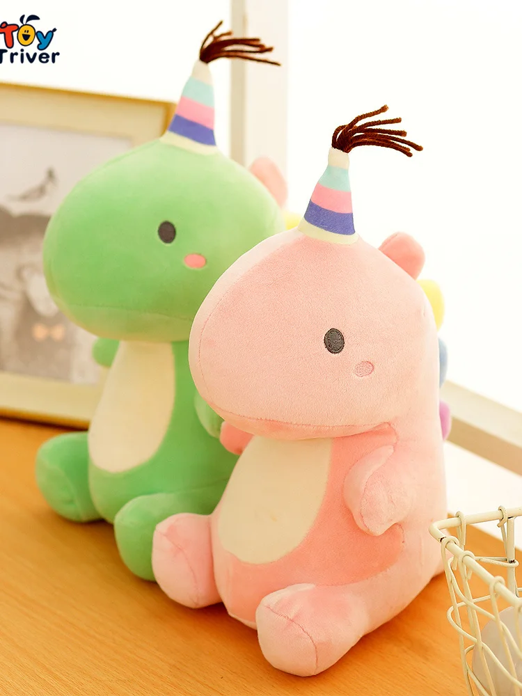 Kawaii динозавр плюшевые игрушки тривер мягкие животные куклы плюши для девочек