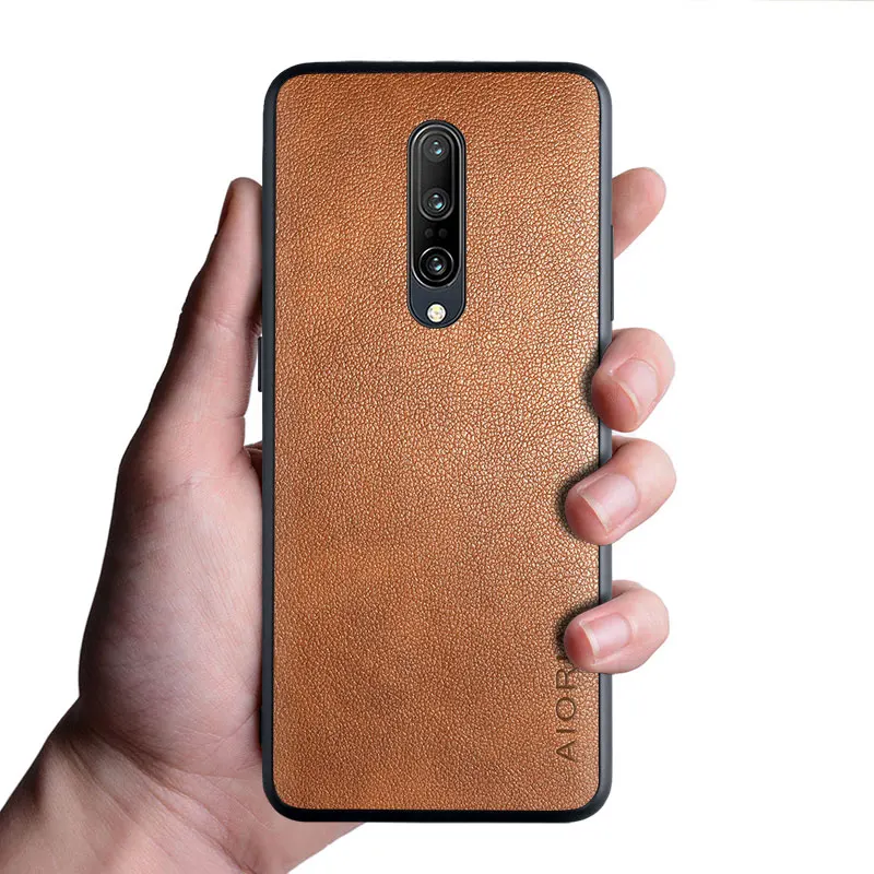 Чехол для OnePlus 7 6 6T 7T Pro чехол из искусственной кожи в деловом стиле oneplus | Мобильные