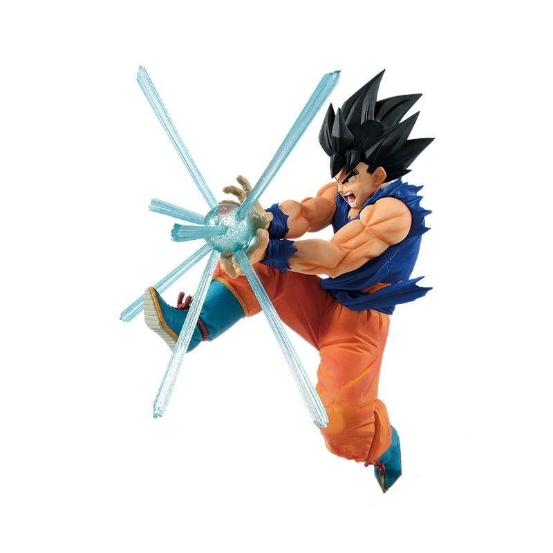 16 см Новинка Dragon Ball Z черные волосы Гоку ПВХ фигурка GxMateria специальные эффекты